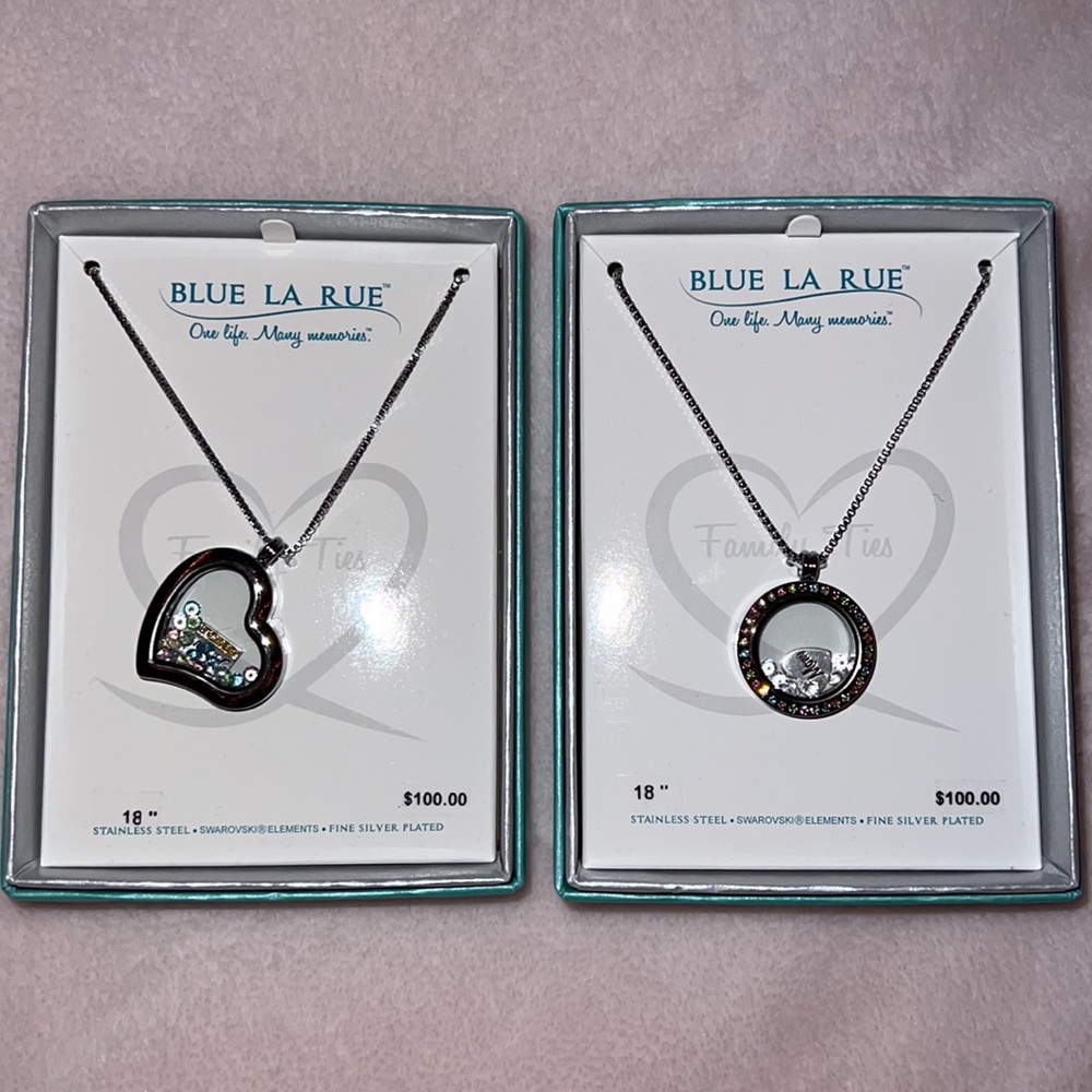 NWT Mom Stainless Steel Swarovski Necklace
